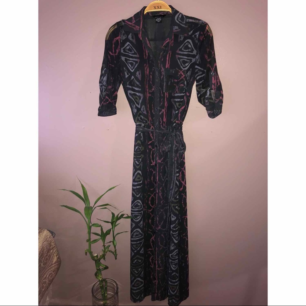 Maxi Pattern Dress